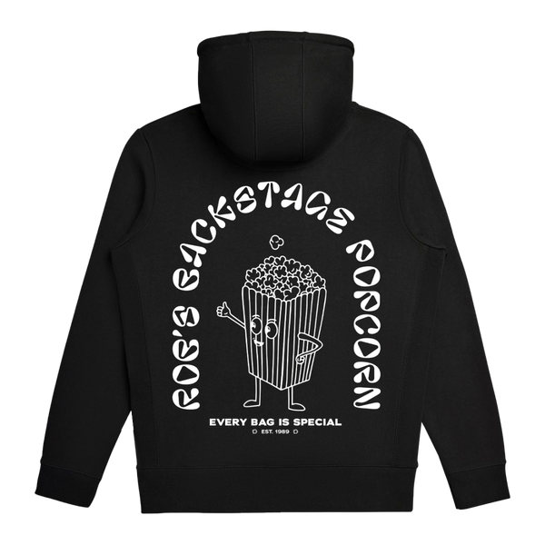 Plus Blue Popcorn Stripe Hoodie