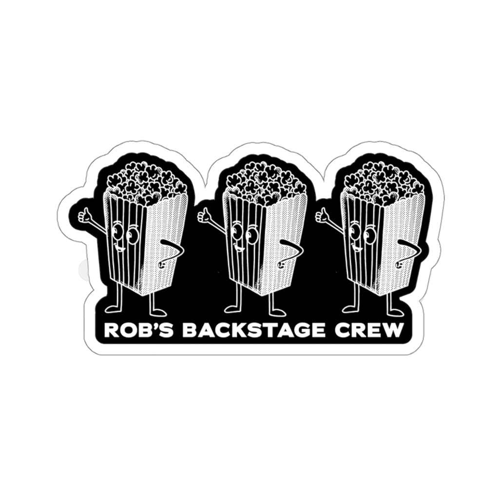 Backstage Crew Sticker
