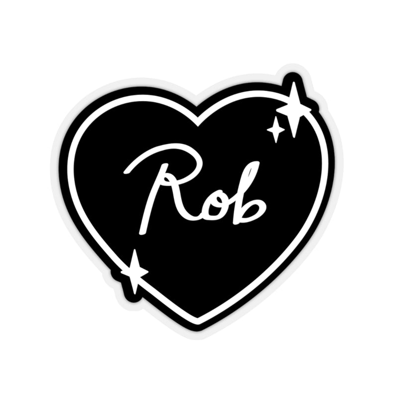 Rob's Heart Sticker